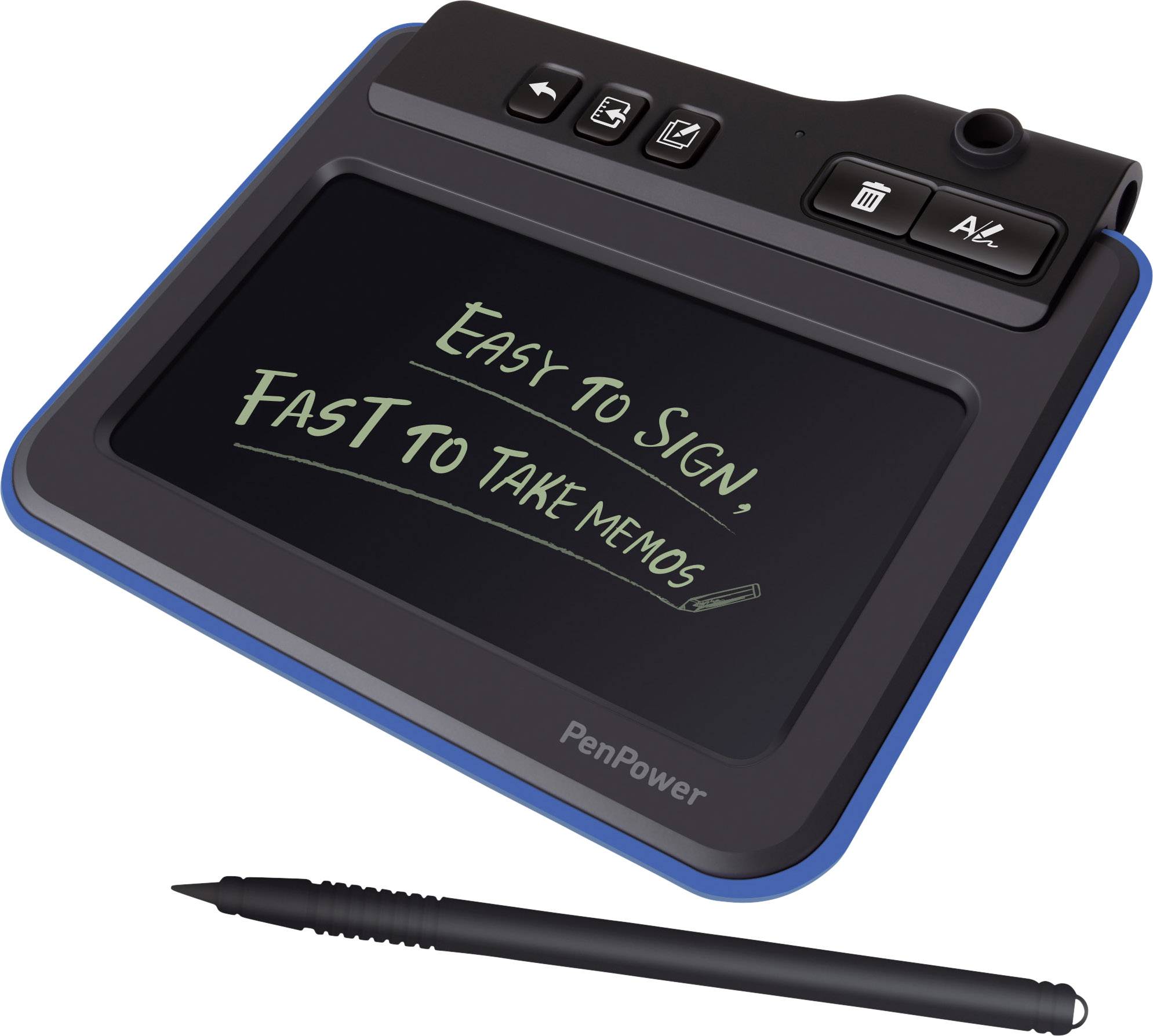 Digital notepad PenPower Write2GO Anywhere Write2Go USB A (USB 2.0) Built-in display, PC-free digitizing