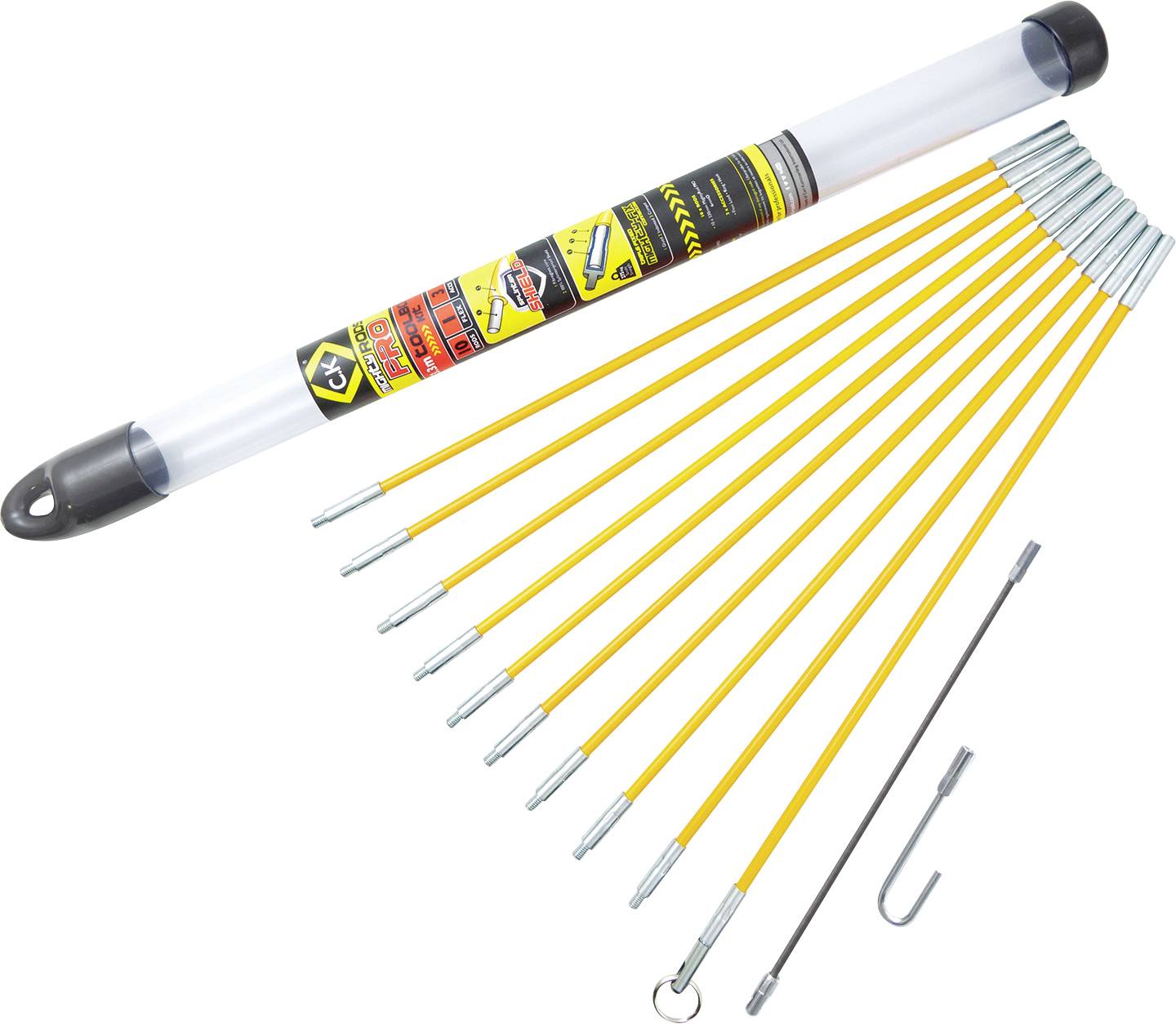 MightyRod PER cable retractable rod set, 3.3 meters T5419 C.K 1 pc(s)