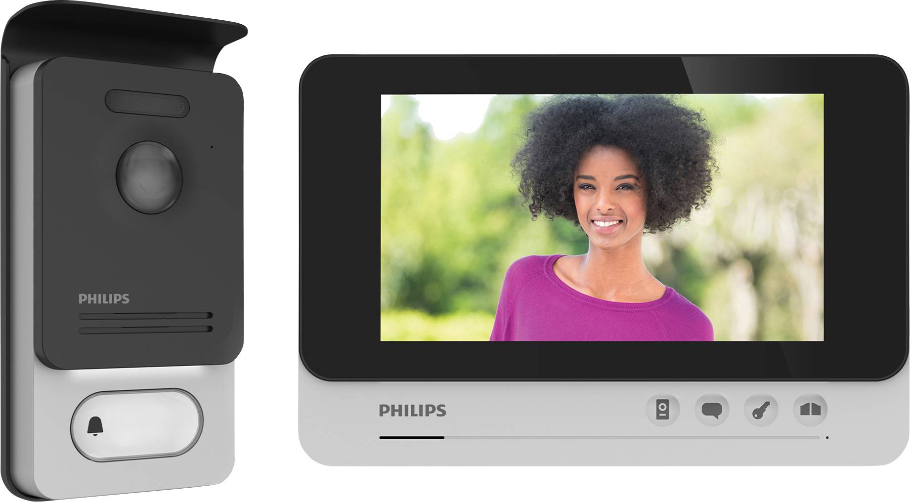 Philips Video door intercom Two-wire Complete kit