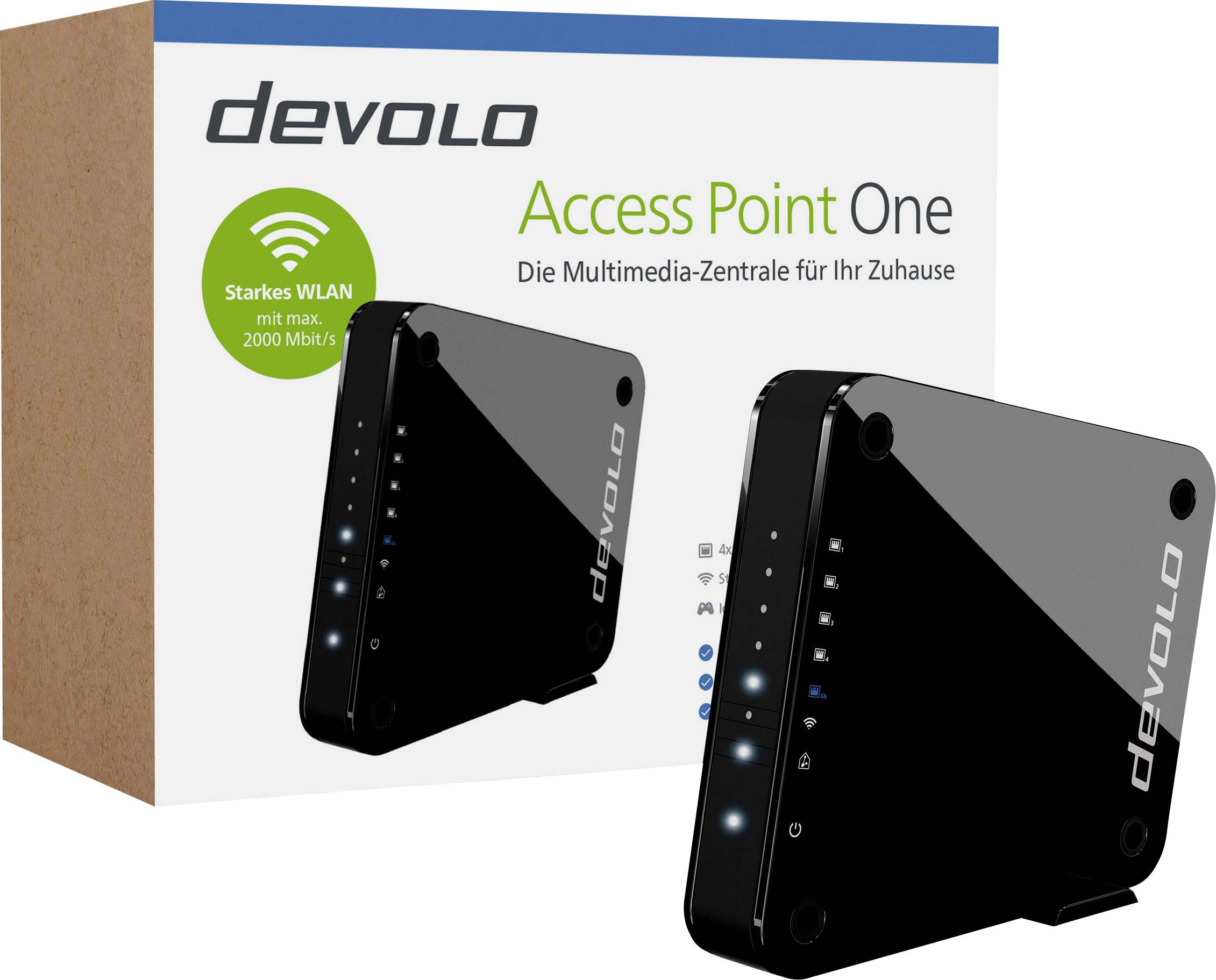 Devolo Magic 2 WiFi next Access Point One Pack of 2 Wi-Fi access point 2.4 GHz, 5 GHz