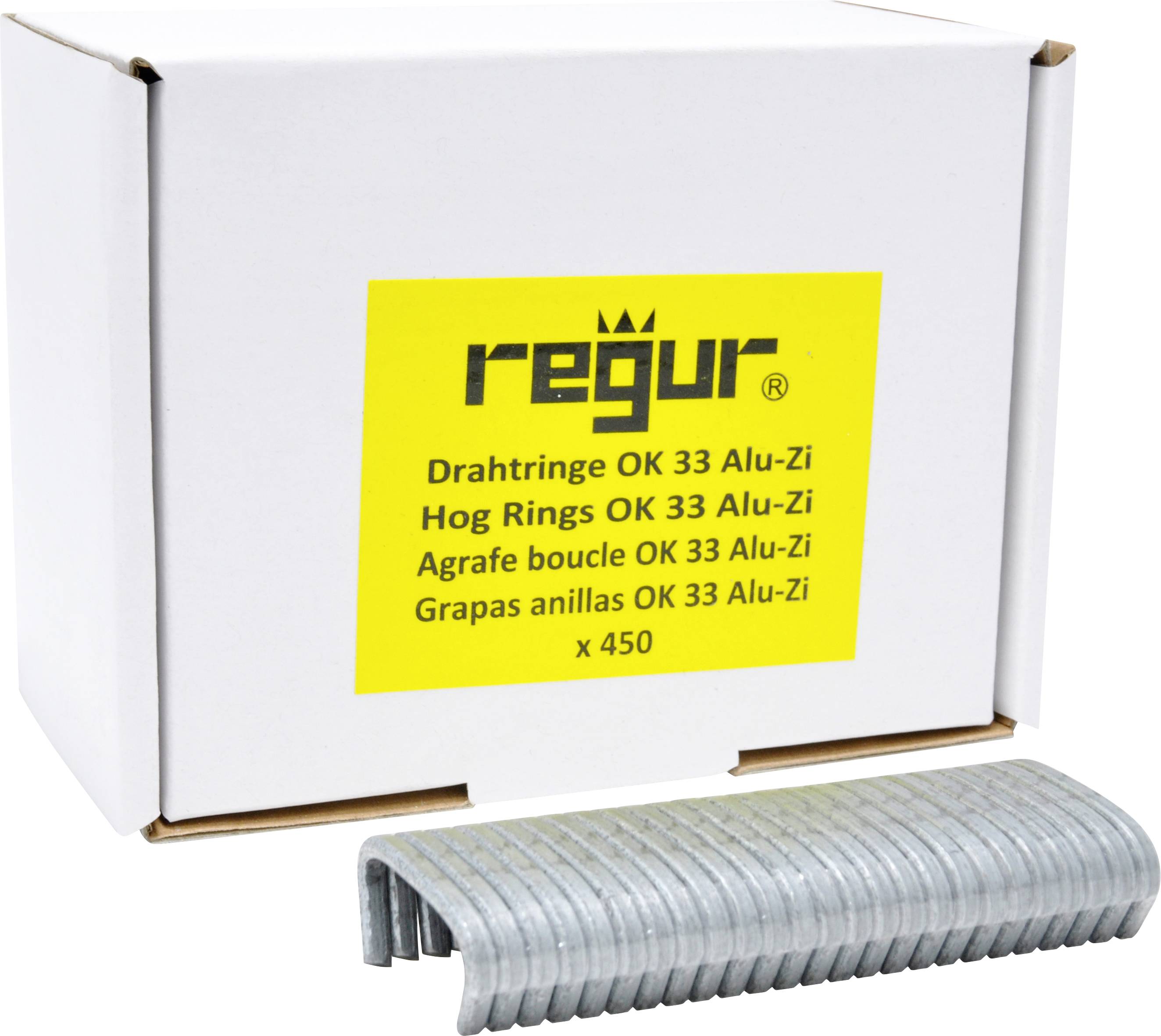 Regur 60722 Wire rings 450 pc(s) Dimensions (L x W) 35 mm x 95 mm