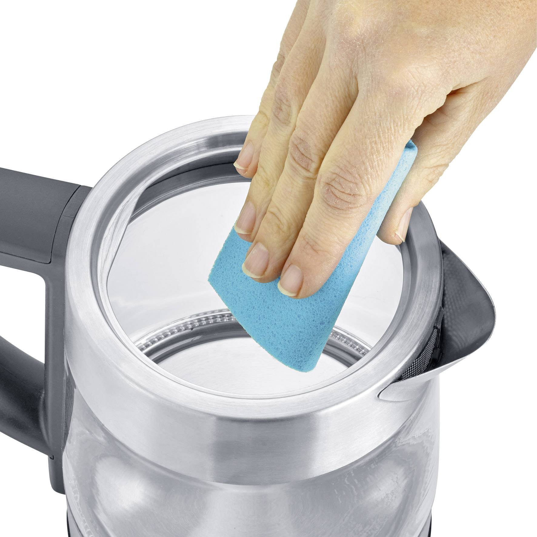 Severin WK 3473 Tea maker Glass, Stainless steel