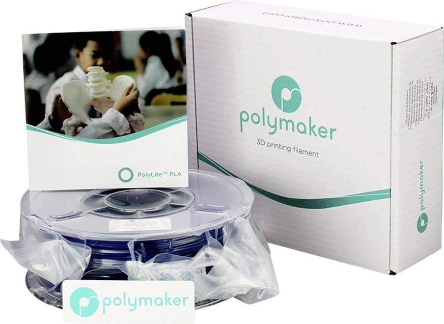 Polymaker 70532 Filament PLA 2.85 mm 1 kg Blue PolyLite 1 pc(s)
