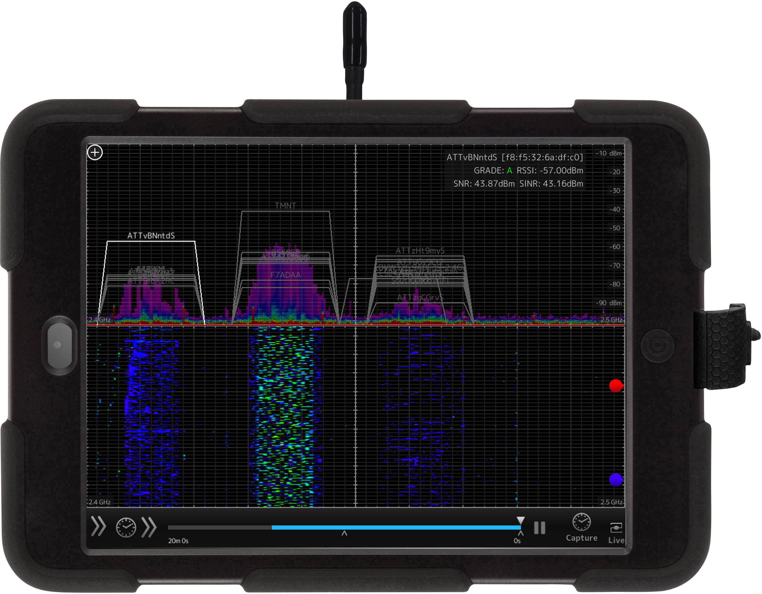Oscium wipry2500x Spectrum analyzer Manufacturer's standards (no certificate) 5.85 GHz Handheld