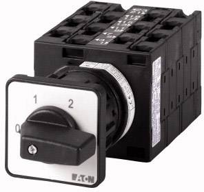 A multi-stage rotary switch with positions 0, 1 and 2, used in electrical circuits to control electrical circuits.