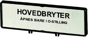 'Sign reading: MAIN SWITCH, OPEN ONLY IN 0 POSITION.'Note: The translation preserves the original meaning, using standard British English terminology while maintaining the technical instruction's clarity.