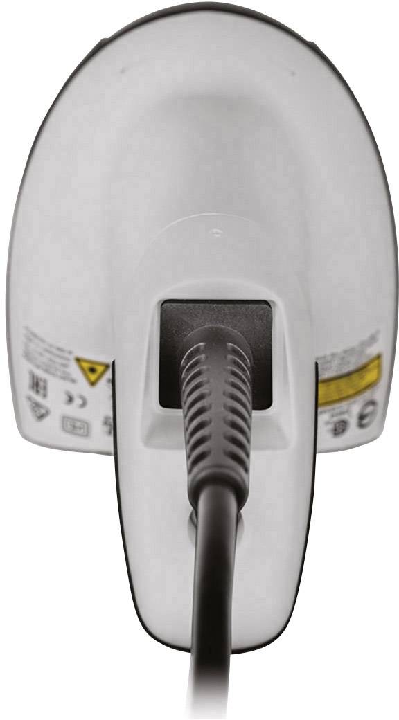An electric car is being charged, with the charging cable plugged into the charging port. Close-up view from behind, no brand visible.