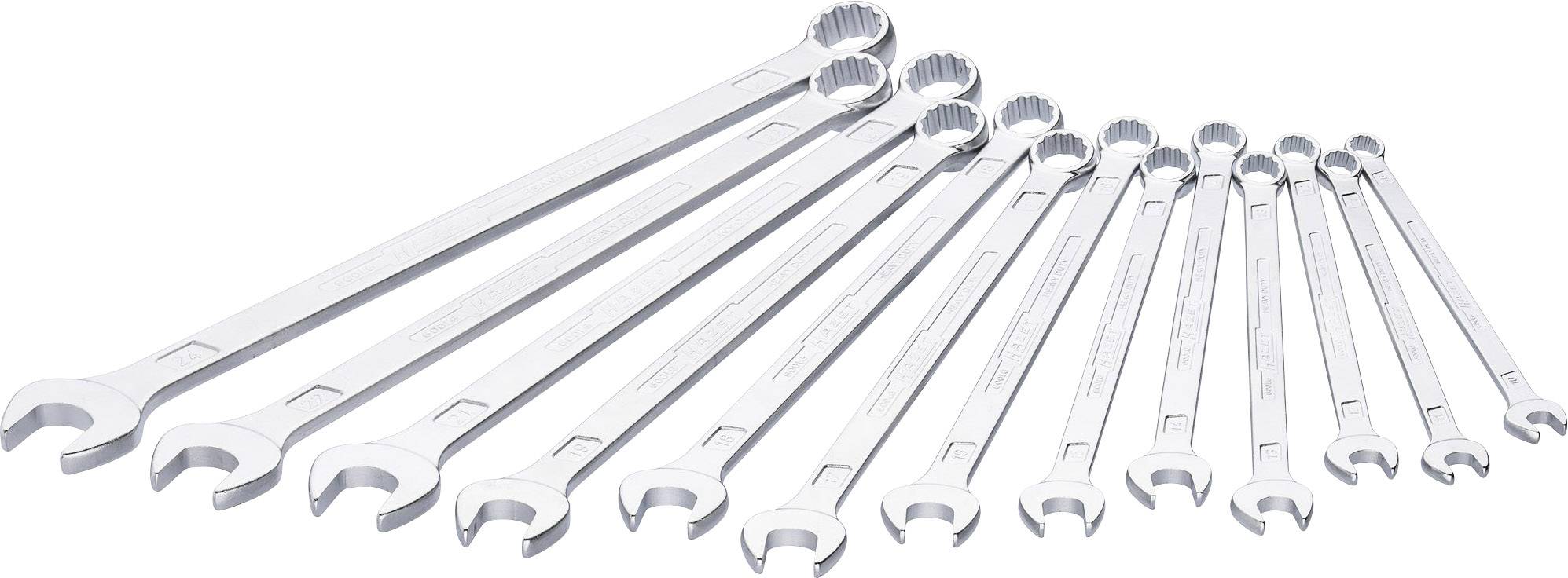 Hazet 600LG/13 Crowfoot wrench set Spanner size (metric) 8 - 19 mm
