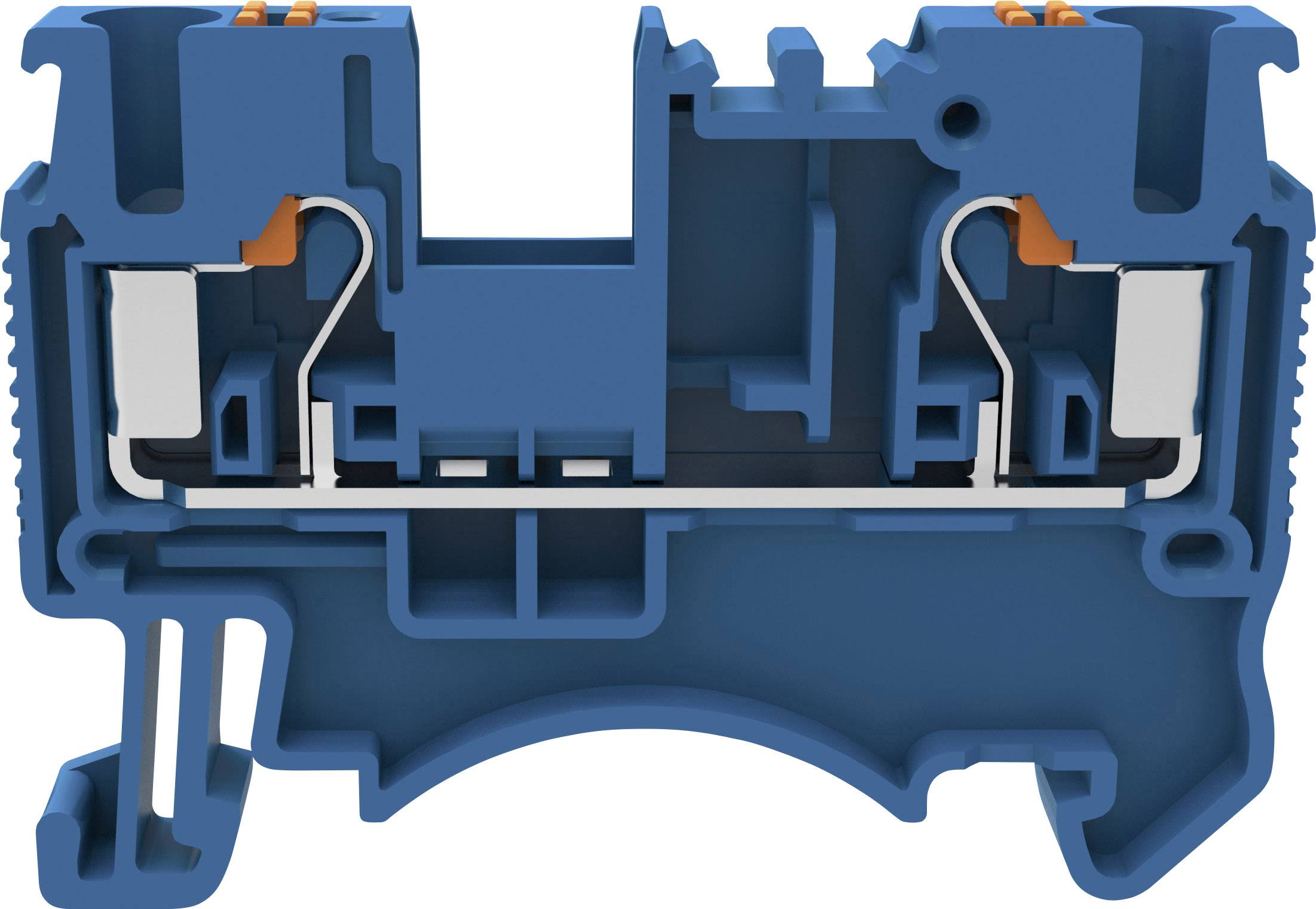 Degson DS2.5-01P-12-00A(H) Continuity Push-in connector Blue