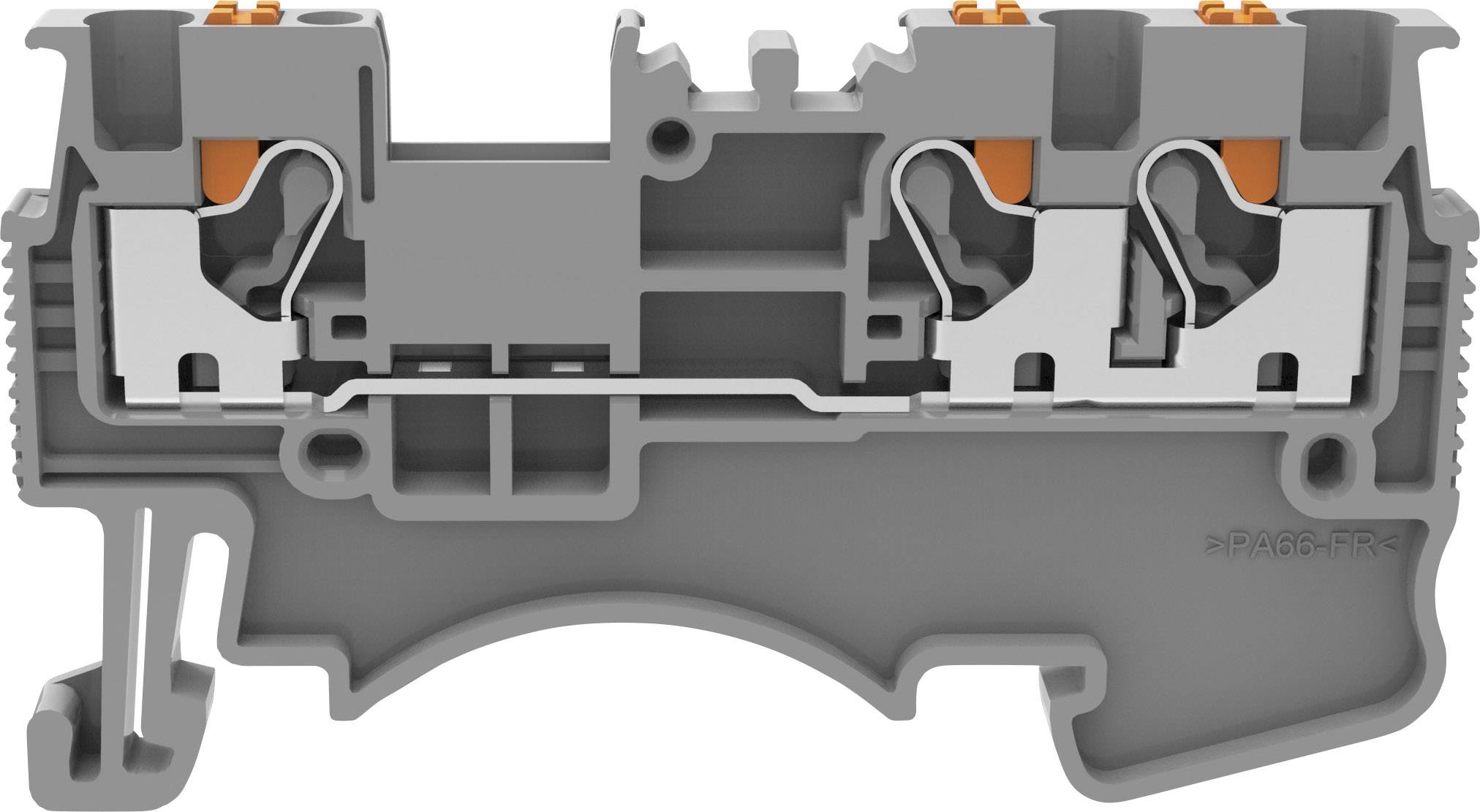 Degson DS1.5-TW-01P-11-00A(H) Continuity Push-in connector Grey