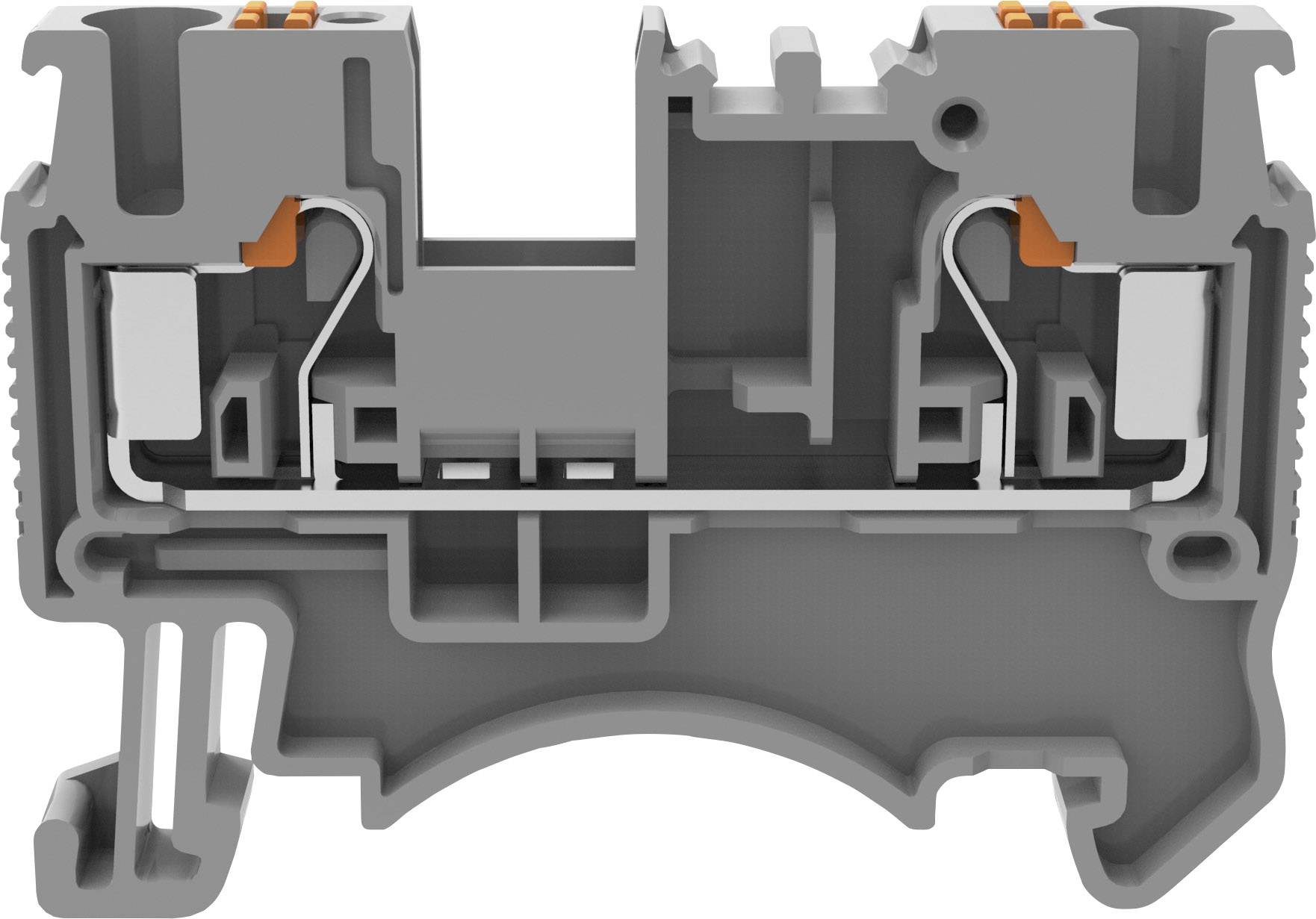 Degson DS2.5-01P-11-00A(H) Continuity Push-in connector Grey