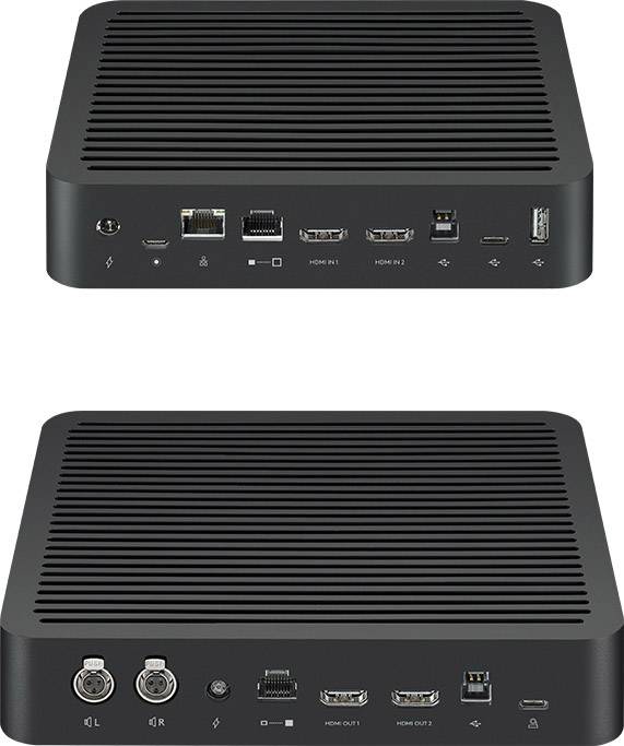 Logitech Rally Plus Ultra-HD Modular 4K video conference system with 3840 x 2160 pixel base