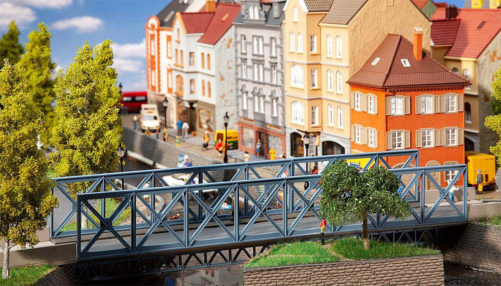 Faller 120502 H0 Camelback bridge (L x W x H) 489 x 71 x 117 mm