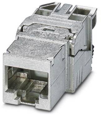 Phoenix Contact CUC-I-J1ZNI-S/R4IDC8 RJ45 socket insert 1417274 Socket, straight No. of pins (RJ) 8 Metal 1 pc(s)