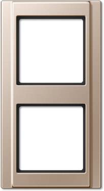 Jung 2x Frame Champagne A582CH