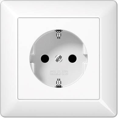 Jung 1x Insert PG socket Alpine white AS1520WW 1 pc(s)