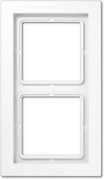 Jung 2x Frame Cover White LSD982BFWW