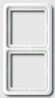 Jung 2x Frame Cover Creamy white CD582W 1 pc(s)