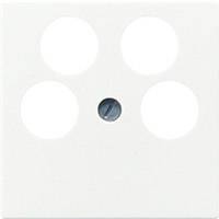 Jung 1x Cover Cover Alpine white A561-4SAT2WW