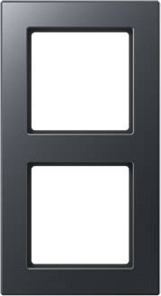 Jung 2x Frame Anthracite AC582BFANM 1 pc(s)