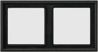 Jung 2x Frame Anthracite AL2982AN 1 pc(s)