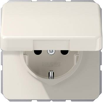 Jung 1x Insert PG socket (+ lid) Creamy white CD1520BFKL 1 pc(s)