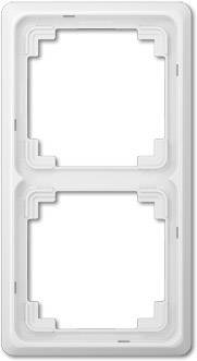 Jung 2x Frame Cover Alpine white CDP582WW 1 pc(s)