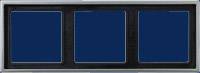 Jung 3x Frame Cover Stainless steel ES2983 1 pc(s)