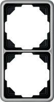 Jung 2x Frame Cover Platinum CD582PT 1 pc(s)
