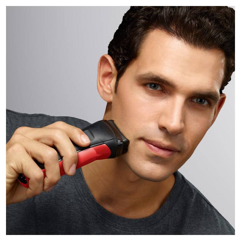 Braun Series 3 300s Foil shaver Red