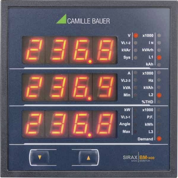 Camille Bauer Digital rack-mount meter