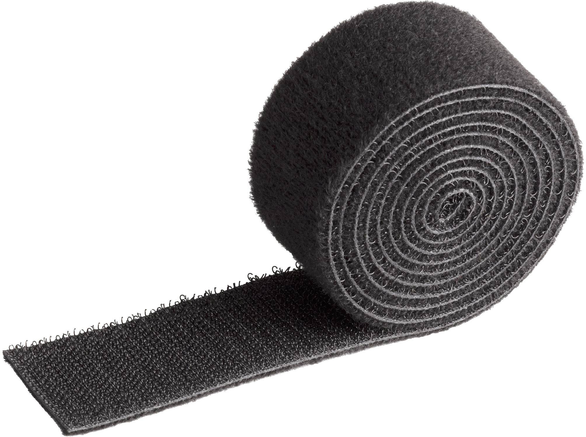 Durable Hook-and-loop cable tie CAVOLINE® GRIP 30 503301 Black 30 mm 1 pc(s) 1000 mm