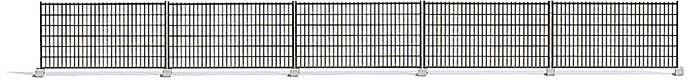 Busch 8116 N Temporary mesh fence Assembly kit