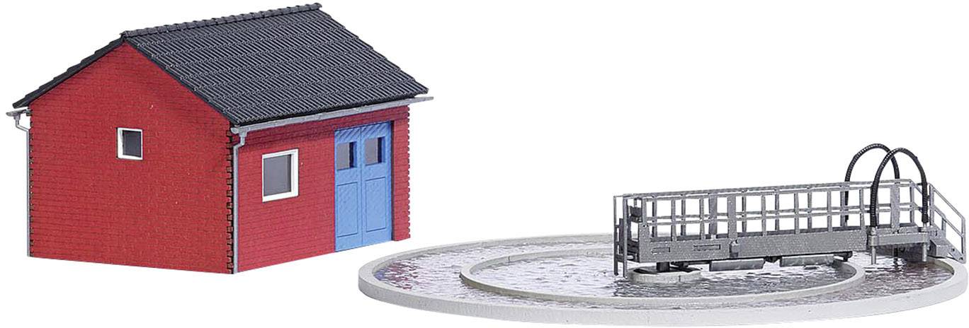 Busch 1638 H0 Sewage treatment plant
