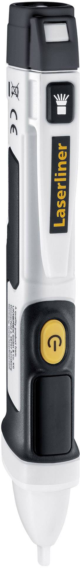 A non-contact voltage tester by Laserliner with LED display and comfort switch system for detecting electrical voltages.