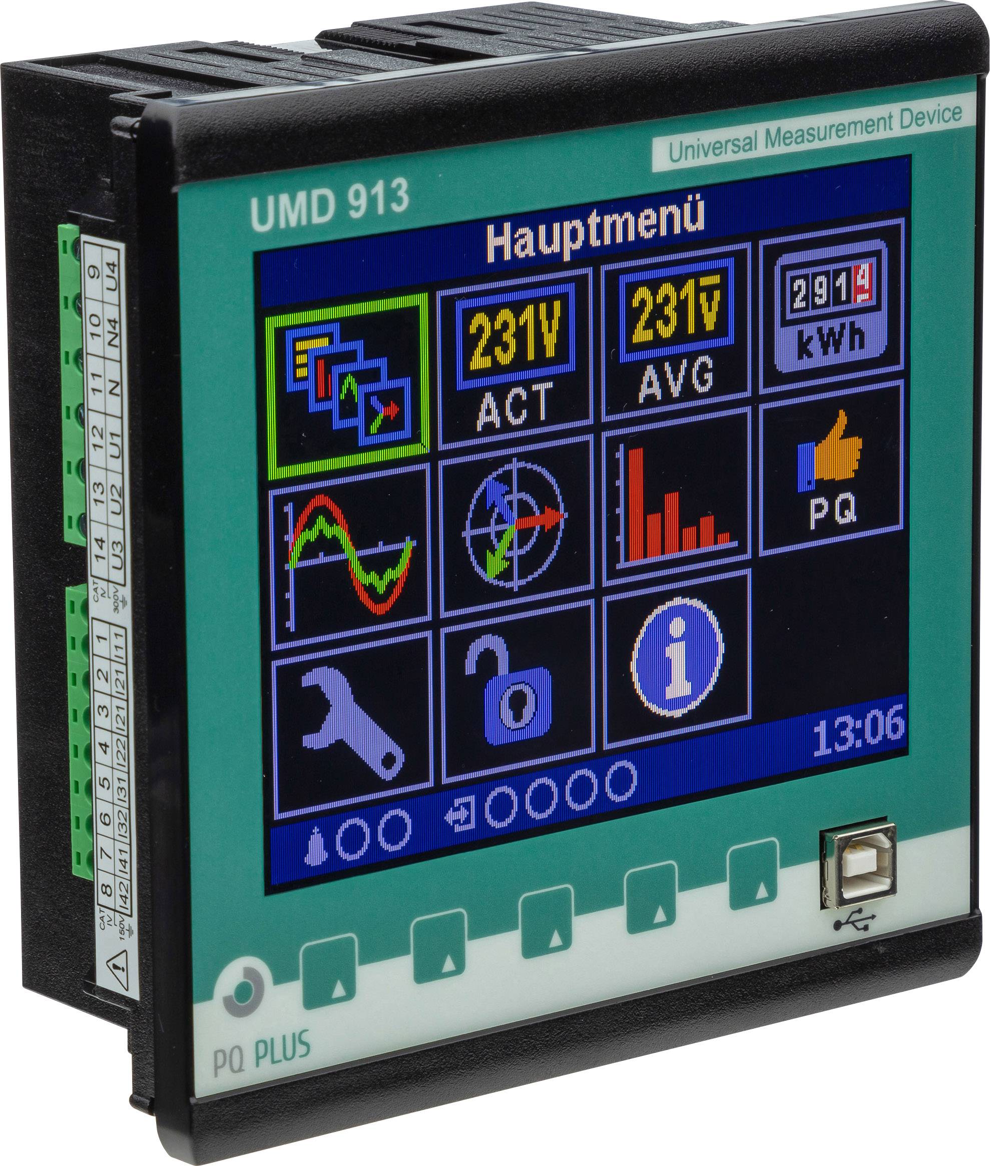 PQ Plus UMD 913 Digital rack-mount meter