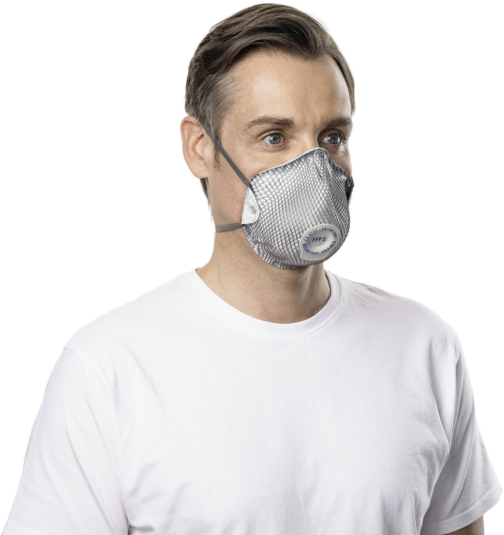 Valved dust mask FFP3 D Moldex 253501 10 pc(s)