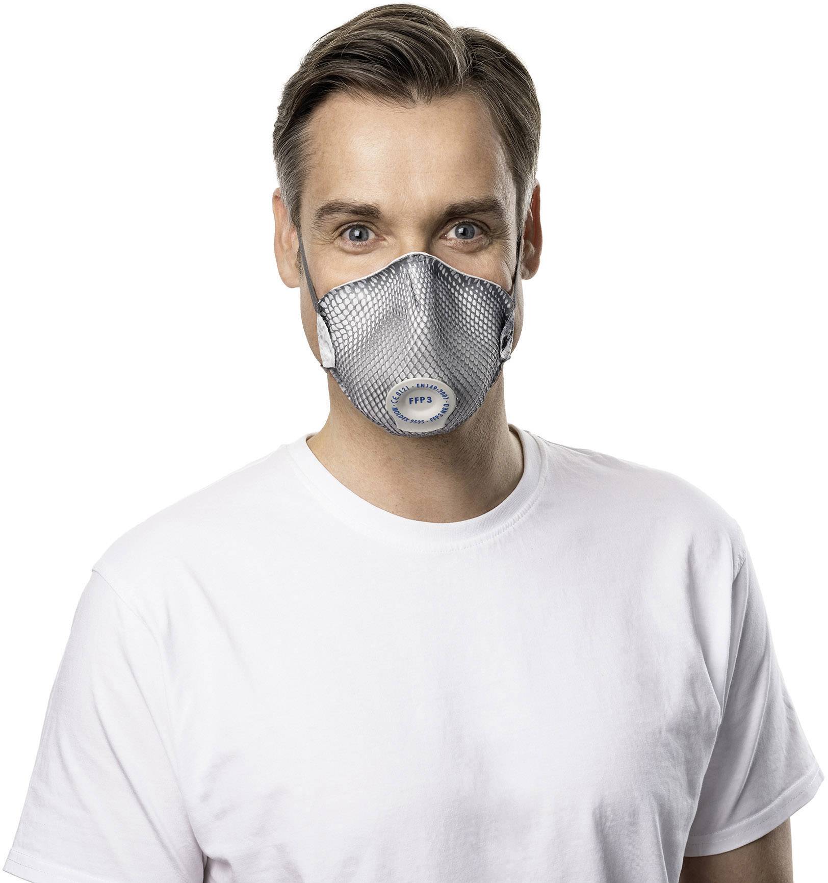 Valved dust mask FFP3 D Moldex 253501 10 pc(s)