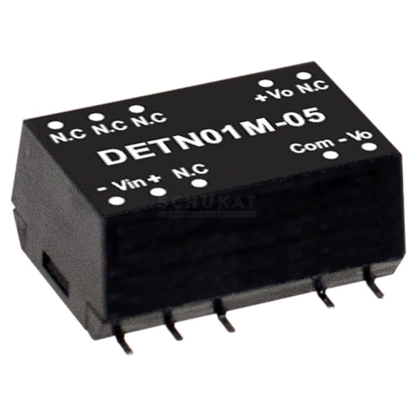 MEAN WELL DETN01N-12 DC/DC converter (module) 42 mA 1 W No. of outputs: 2 x Content MEAN WELL DETN01N-12 DC/DC converter (module) 42 mA 1 W No. of outputs: 2 x Content
