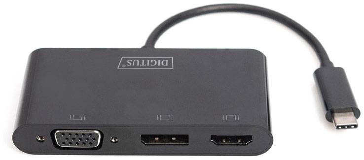 Digitus USB-C® docking station DA-70859 Compatible with (brand): Universal