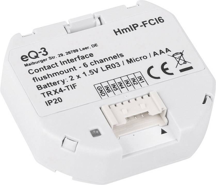 Homematic IP Contact interface HmIP-FCI6
