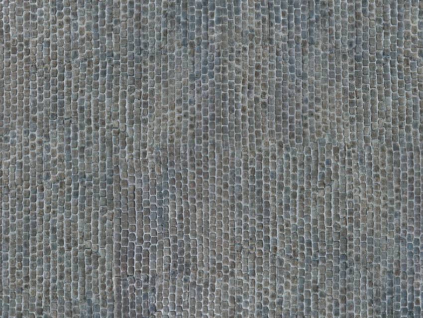 NOCH 0056721 Universal 3d textured cardboard Historic town centre cobblestones