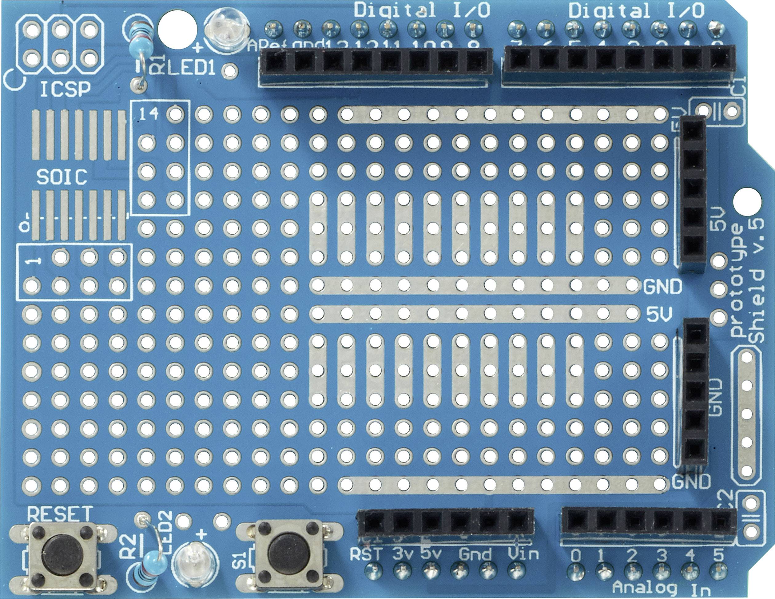 TRU COMPONENTS Protoshield Prototyping Board Prototyping board