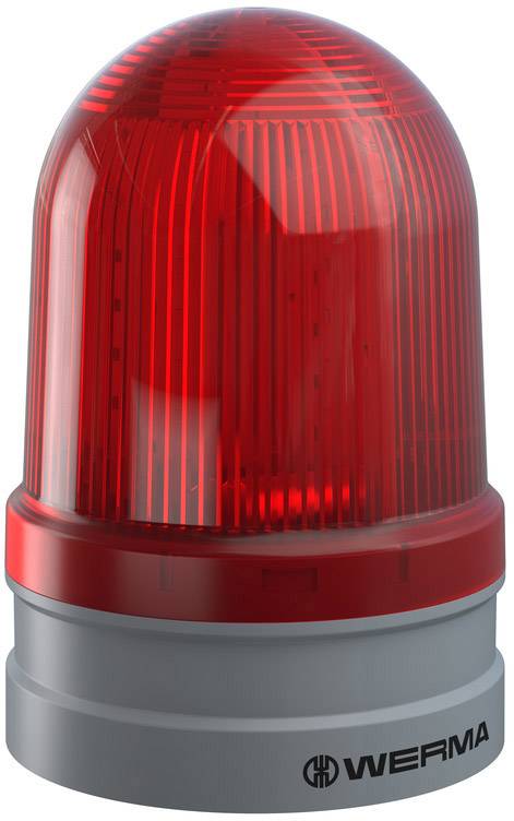 Werma Signaltechnik Light Maxi Rotating 12/24VAC/DC RD 262.140.70 Red 24 V DC