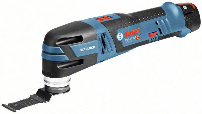 Bosch Professional 06018B5006 Cordless multifunction tool incl. spare battery 1-piece 12 V No. of power packs included 2