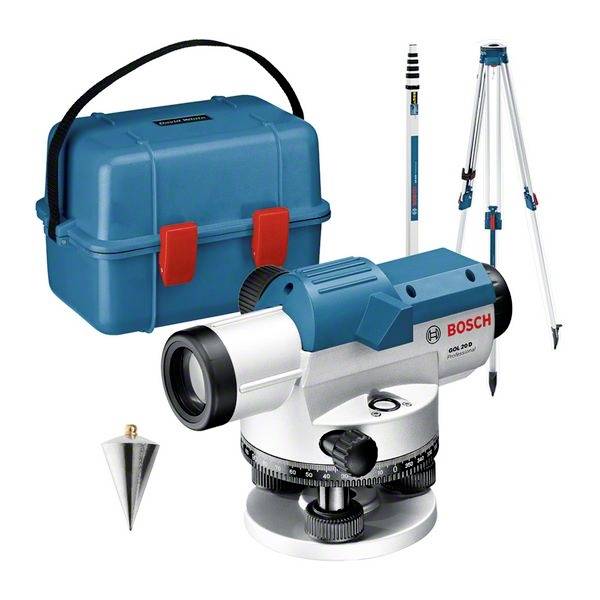 Bosch Professional Level Incl. tripod Range (max.): 60 m Optical magnification (max.): 20 x