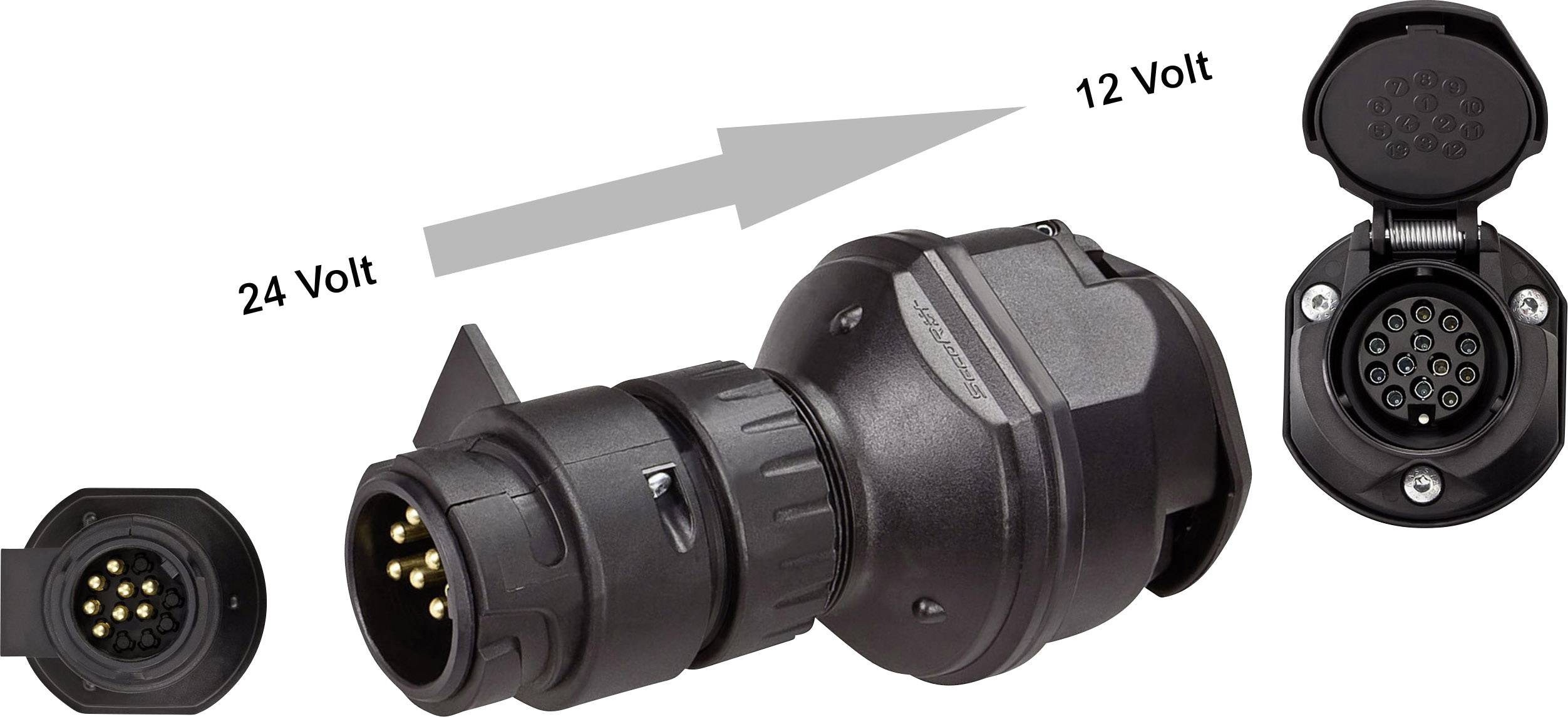 SecoRüt Voltage limiter 13-pin socket No. of cores 13