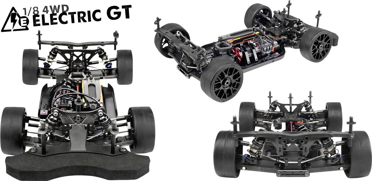 Absima RGT8-E 1:8 RC model car Electric Road version 4WD Kit