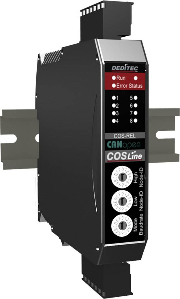 Deditec COS-REL4_UM_10A COS-REL4_UM_10A GPO module No. of digital outputs: 4 No. of digital inputs: 0 No. of relay outputs: 4 No