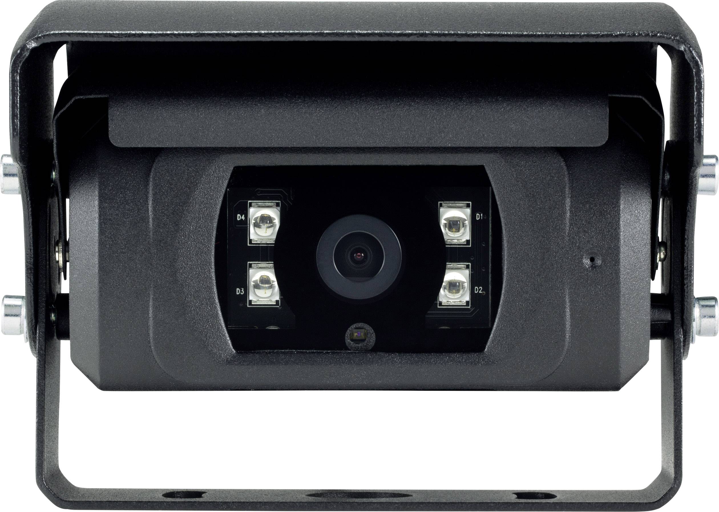 Basetech Rearview camera (corded) Shutter, AWB, Automatic aperture control, IR add-on light, built-in microphone, built-in